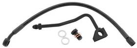 Hd0127-1fpbk Goodridge 10 Premium Brake Line Kit Abs Inch Front Upper Black #hd0127-1fpbk