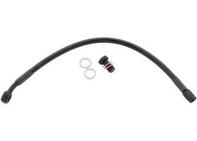 Hd0128-3fpbk Goodridge 10 Ebony 2 Front Brake Line Kit - Inch Length