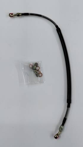 Kw2846-1rp Goodridge Braided Stainless Steel Rear Brake Line