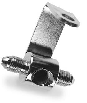 Mchd-016 Goodridge Universal Brake Line Junction Block With Switch Mount Rear Chr