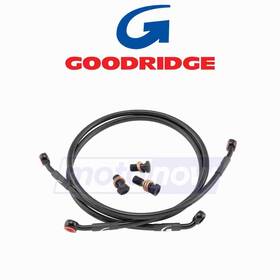 349n Goodridge Mn/349n Rear Shadow Series Brake Line Kit For 2013-2017 Kawasaki Mb