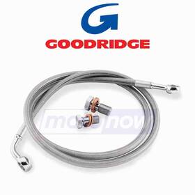 M06w Goodridge Mn/m06w Econoline Front Brake Line Kit For 2008-2013 Harley Davidson Flhtc Yx