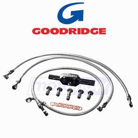 N165 Goodridge Mn/n165 High End Front Brake Line Kit For 2008-2009 Harley Davidson Flht Iy
