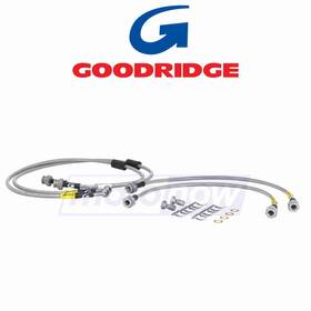 W9dv Goodridge Mn/w9dv Atv/utv Series Brake Line Kit For 2015-2019 Honda Trx680fa Bo