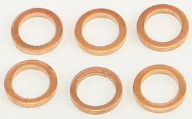 P44517-6 Goodridge Universal Brake Line Rear Caliper Crush Washer Chrome P44517-6 Goodridge Universal Brake Line Rear Caliper Crush Washer Chrome