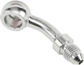 P593-03ch Goodridge Angled Banjo 35 Degree Chrome 3/8 Inch