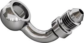 P599-03-04c Goodridge 90 Stainless Banjo Adaptor For 7/16 Inch Bolt