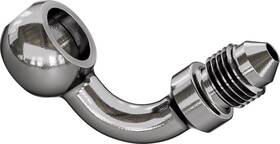 P599-03c Goodridge 90 Stainless Banjo Adaptor For 3/8 Inch Or M10 Bolt