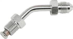 P646-03ch Goodridge 3/8 Inch Jic To -3 Tube Adapter 45 Degree Chrome