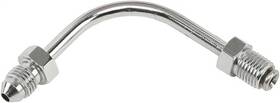 P691-03ch Goodridge 3/8 Inch Jic To -3 Tube Adapter 90 Degree Long Chrome