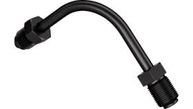 P691-03zbk Goodridge Universal Brake Adapter 90 Degree 3/8 Inch -24 Unf Black