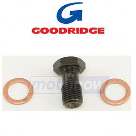 P992-03-31sebk Goodridge Universal Short Single Banjo Bolt For Brake Sa