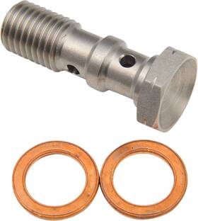 P993-03-32c Goodridge Double Banjo Bolt M10x1.25 Stainless Steel