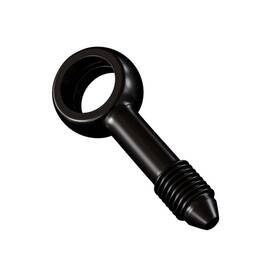 Pb592-03cbk Goodridge Straight Banjo Adaptor For 3/8 Or M10 Bolt