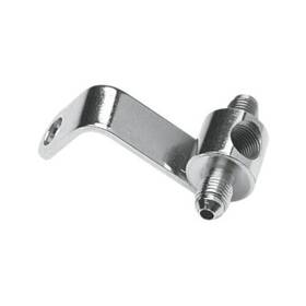 Pmchd-015 Goodridge Brake Line Junction Block With Switch Mount Rear Chrome