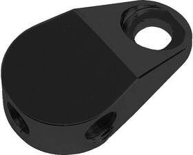 Pmchd-024bk Goodridge Ebony Tri-front Tee Adapter Black