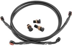 Ya1182-1rcbk Goodridge Rear Shadow Series Brake Line Kit Yamaha Fz6r 2009-2014