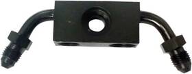 Sp1000-086 Goodridge Front Brake Line Router For Abs Black #sp1000-086 Harley Davidson Dyna Sp1000-086 Goodridge Front Brake Line Router For Abs Black #sp1000-086 Harley Davidson Dyna