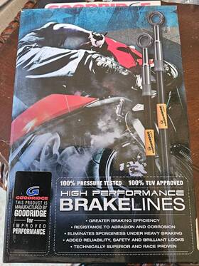 Suz879-1rc Goodridge Goodrich High Performance Brake Lines