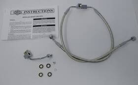 41800048 Harley-davidson Diamondback B/l Lower Brake Line Fxdf Fld L