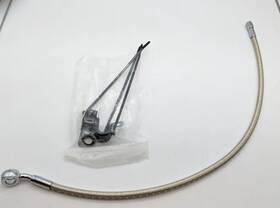 Harley Davidson 41800054 Harley-davidson Diamondback Upper Brake Line 22 Inch 35 Degree