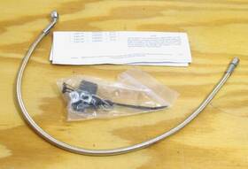 41800058a Harley-davidson 26 Inch Braided Brake Line Softail 2000-up Dyna 2006-up