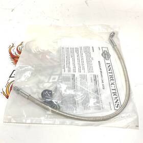 41800226 Harley-davidson Nos Genuine Brake Line 18.5 Inch X 65 W 10 Mm Banjo Fitting