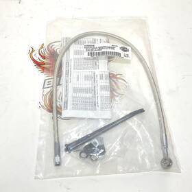 41800246 Harley-davidson New Genuine Diamondback Braided Stainless 26.5 Inch Upper Brake Line