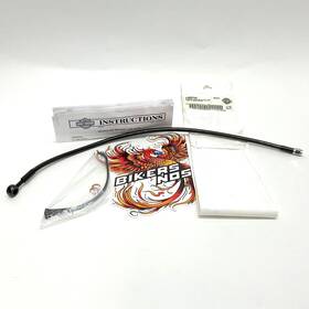 Harley-davidson 41800279a Nos Genuine 2003-2023 Touring Upper Brake Line - 22 Inch Straight