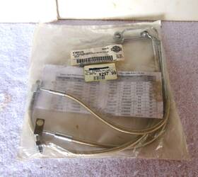 41800370 Harley-davidson Softail Lower Brake Line Kit Diamondback New Oem #