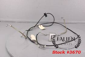 41800396 Harley-davidson 2015 Cvo Road Glide Front Left Right Brake Hose Abs Module To Calipers