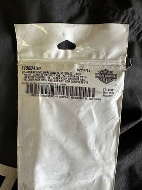 41800439 Harley-davidson Upper Brake Line