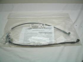 41800587 Harley-davidson Diamond-black Dual Disc Front Abs Lower Brake Line Sportster Xl1200cx