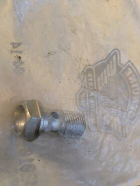 42010-06b Harley-davidson 1 Nos Oem Single Brake Line Banjo Bolt