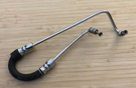 45114-79 Harley-davidson Upper Brake Hose 14 3/16 Inch Long