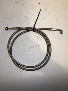 45783-02 Harley-davidson 26418 Oem Ss Brake Line Kit Heritage Beach Bar