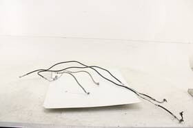 46673-10 Harley Davidson 10-12 Street Glide Cvo Front Lower And Upper Brake Lines Pair