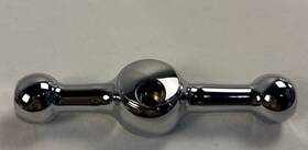 304033 Harley-davidson 489670 Genuine Chrome Front Brake Line Tee 3/8ftft Wide Glide