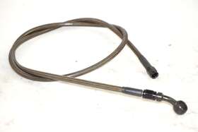 49-124 Harley-davidson Midwest 42 Inch Stainless Universal Brake Line For And Customs Lines