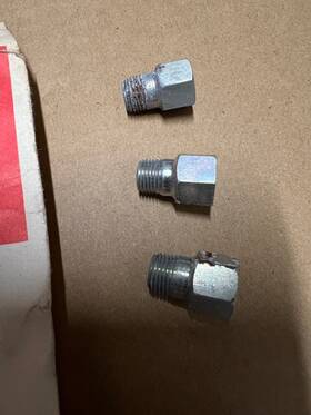 63609-69 Harley-davidson 63609-72 1/8-27 Brake Master Cylinder Fitting