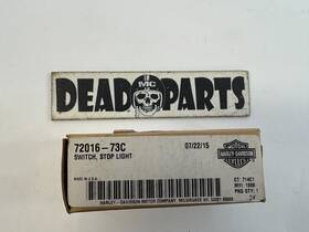 72016-73c Harley-davidson Genuine Rear Brake Light Lamp Switch