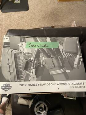 94000402 Harley-davidson 94000568 2017 Wiring Diagrams Book Catalog P/n