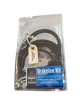 Hd0100-4fc-bk Harley-davidson Hd0100-4fch/bk Goodridge Powersports Brake Lines