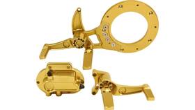 Mck-fh21gs-fk Hawg Halters Inc Mid Control - Gold