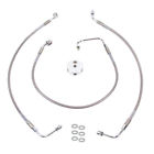 Hc-401683 Hill Country Custom Cycles Front Stainless Braided Brake 795533634227