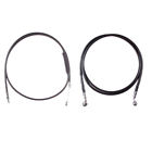 Hc-ckb21703-blk Hill Country Custom Cycles Black Cable Brake Line 795533617190