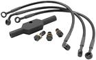 Hd7883-3fpbk-bk Goodridge Ebony Front Brake Line Kit Stock Length