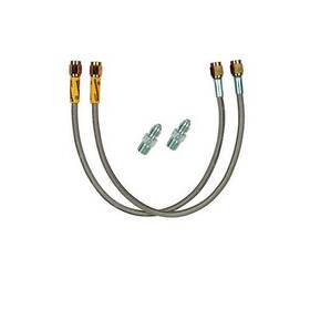 Bx-055 Heidts Brake Lines Braided Stainless 14 Inch Length Wilwood Calipers Kit