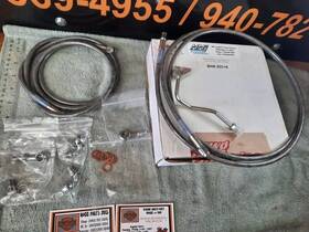 Bhk-031 Hhi Harley Davidson 2014 Flh Brake Hose Kit Front Single Disc 14ftft 6