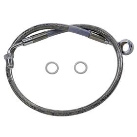 Hc-402037 Hill Country Custom Cycles Front 2 Inch Stainless Braided Brake Line 2018 And Up Harley Softail Fxfb/s Fxlrs Abs